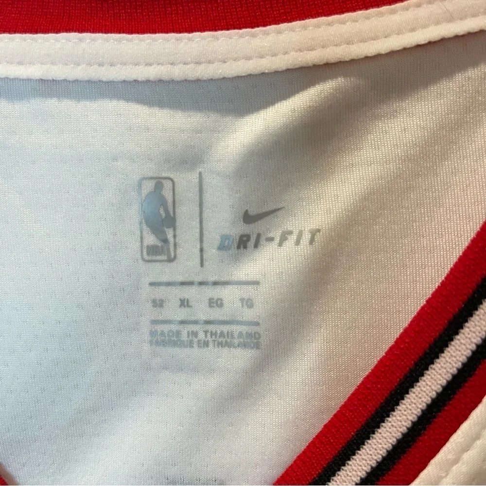 Nike NBA Chicago Bulls #44 Williams White Jersey Adult Size 52 XL NWT